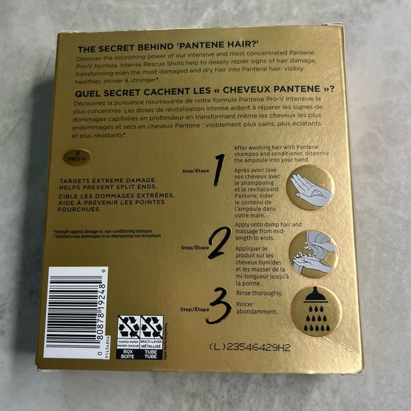 Pantene Pro-V Miracle Rescue Intense Rescue Shots Treatment for Hair - Picture 2 of 2